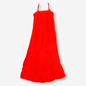Banana Republic Long Red/ Orange Dress